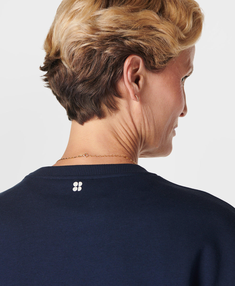 Embrace The Pace Sweatshirt Sb10009 Navy-Blue