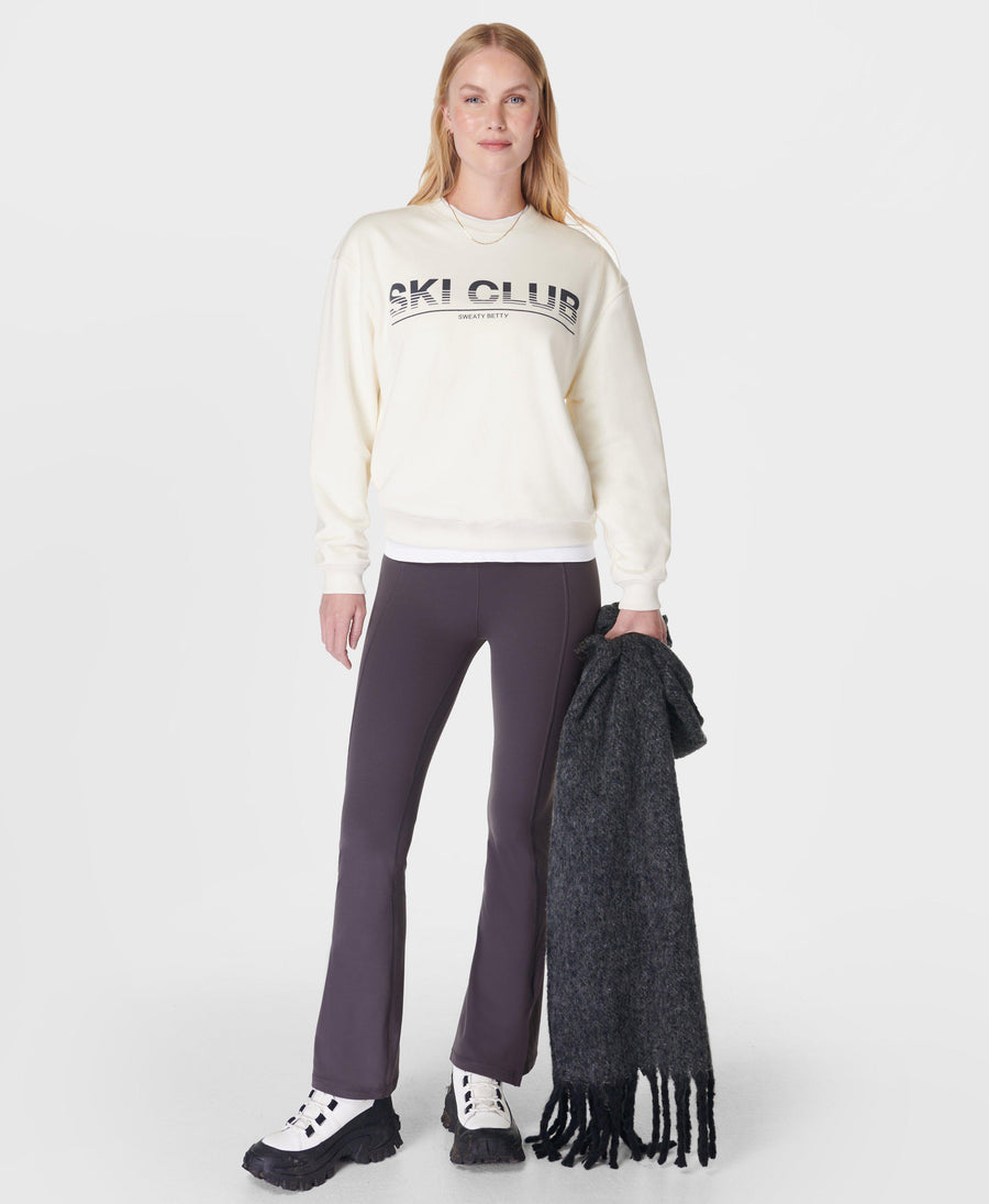 Ski Club Sweatshirt Sb10011 Studio-White