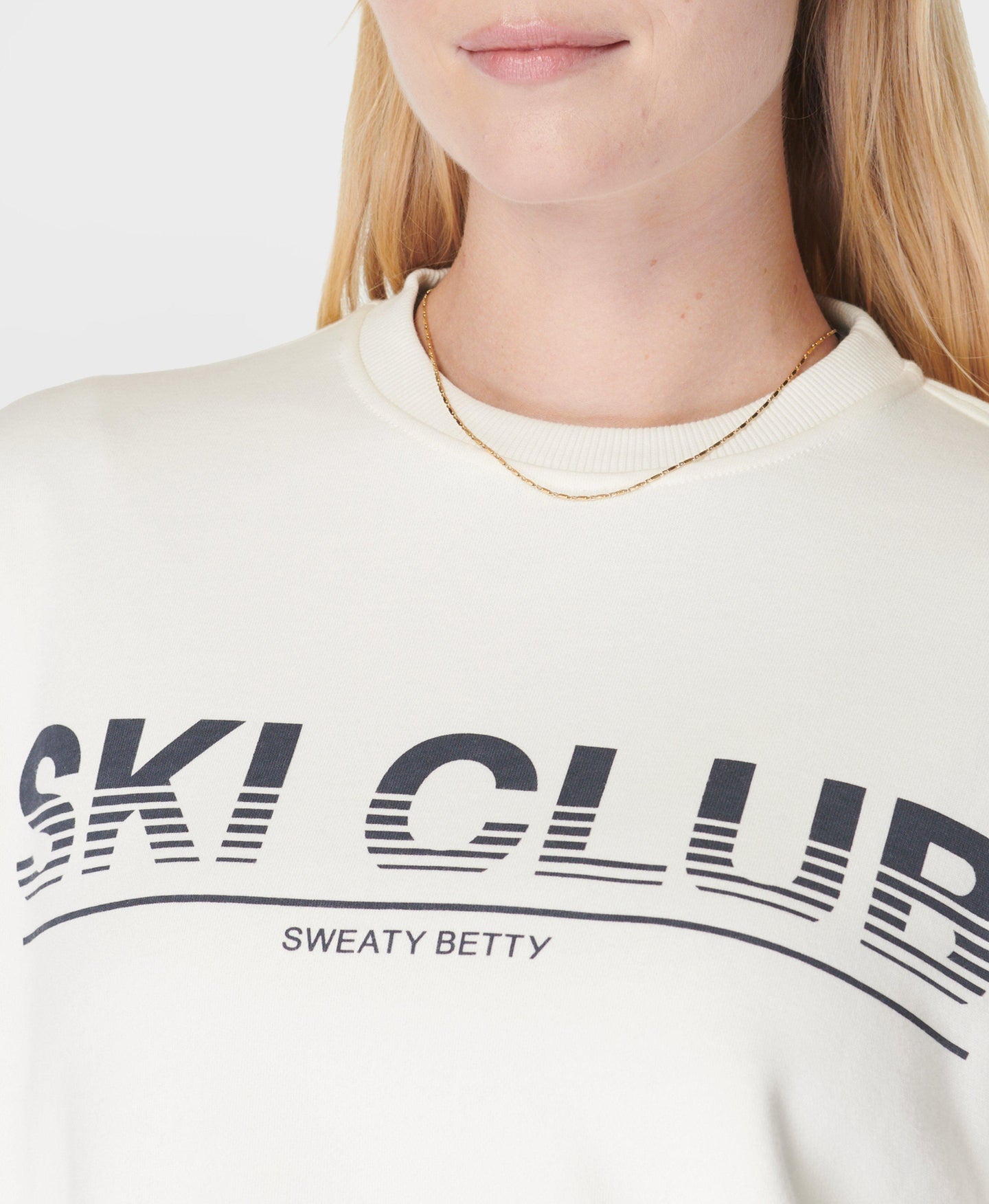 Ski Club Sweatshirt Sb10011 Studio-White