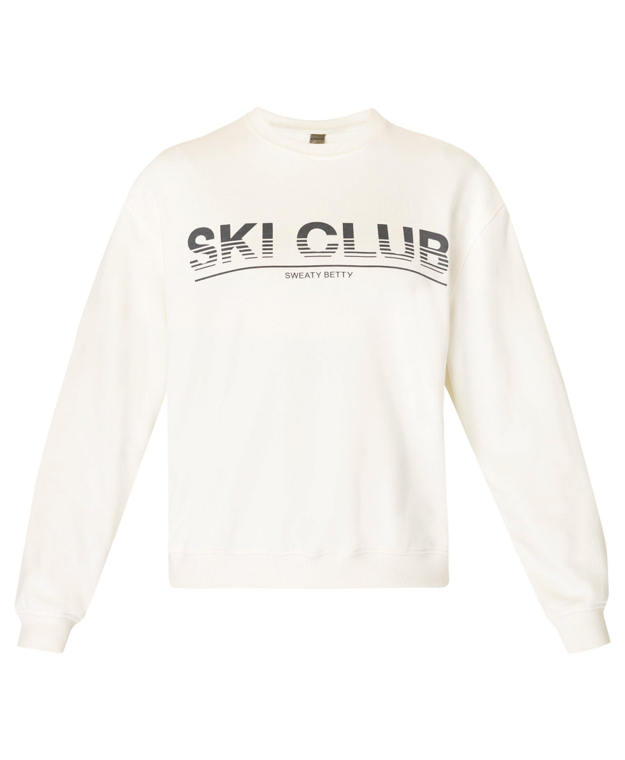 Ski Club Sweatshirt Sb10011 Studio-White