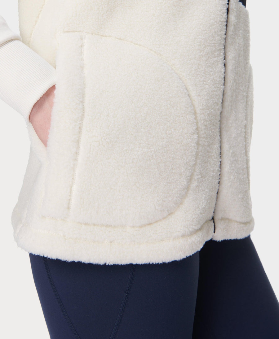 Plush Gilet Sb10083 Lily-White