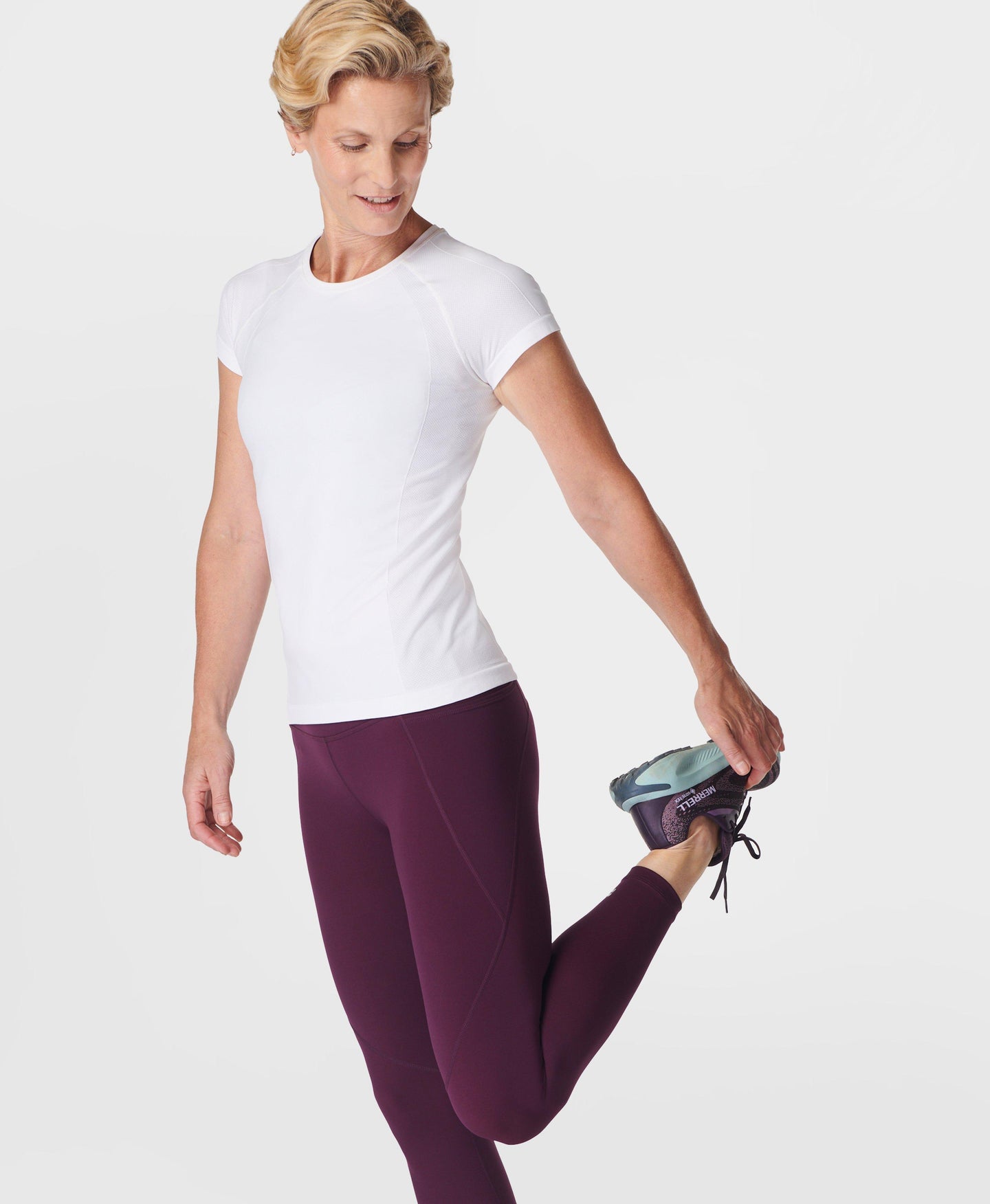 Power Workout Leggings Sb5400 Midnight-Cherry-Purp