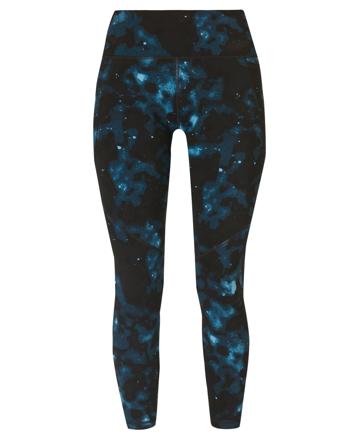 Power 7/8 Workout Leggings Sb5400a 78 Blue-Mystic-Print