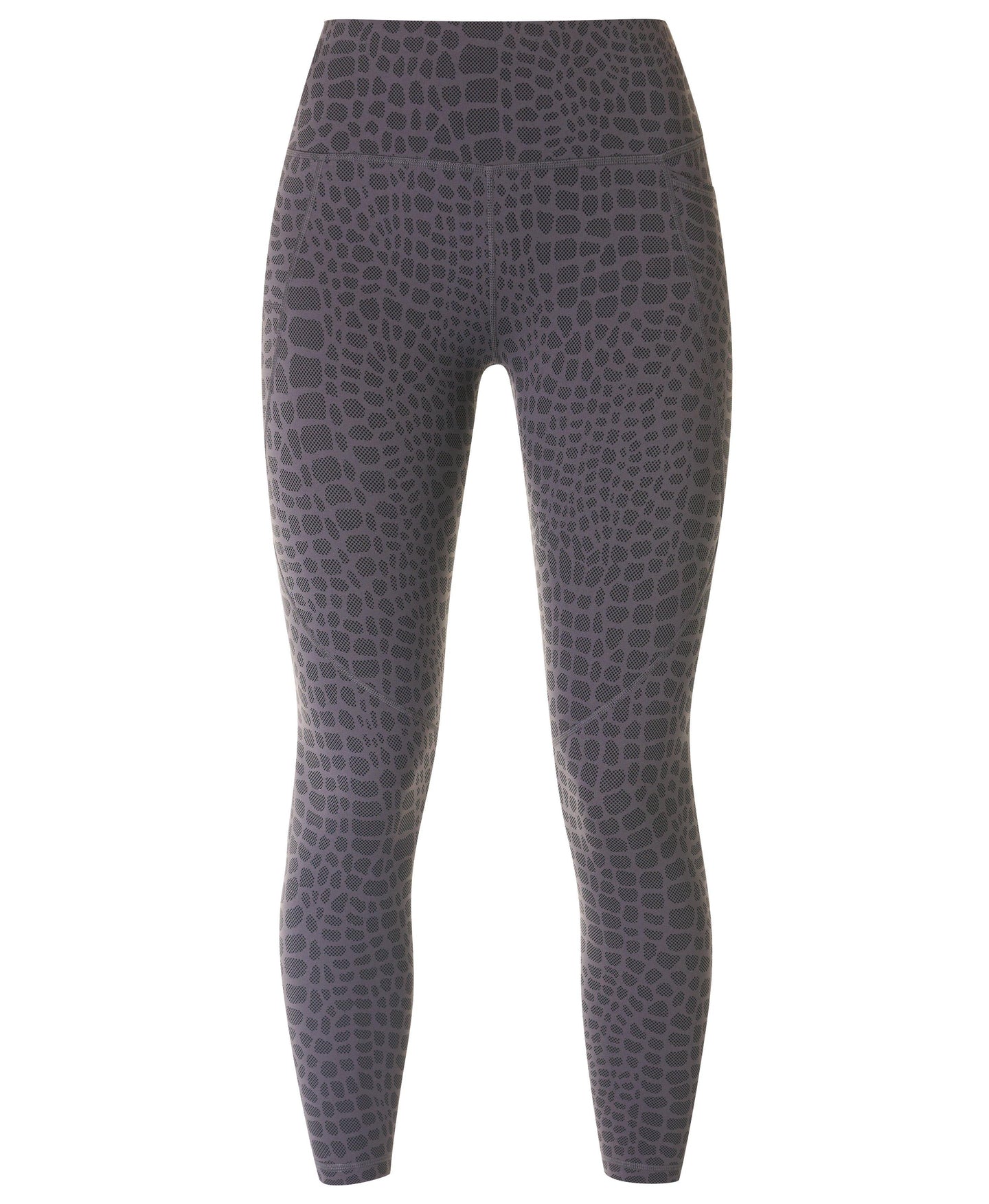 Power 7/8 Workout Leggings Sb5400a 78 Grey-Croc-Halftone-P