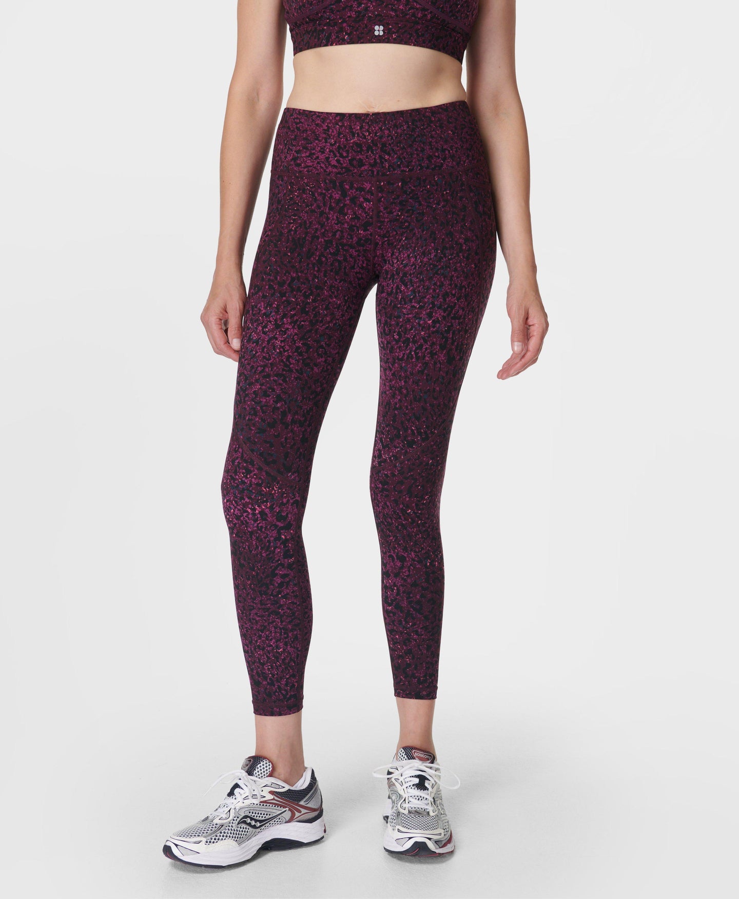 Power 7/8 Workout Leggings Sb5400a 78 Purple-Dragonfly-Pri