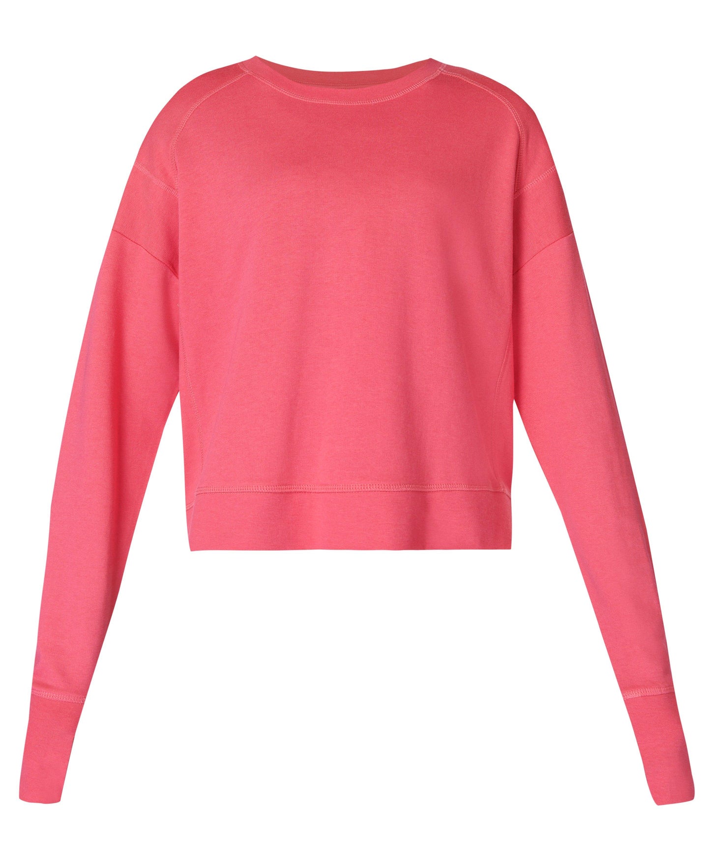 After Class Crop Sweatshirt Sb5622c Sweet-Pink