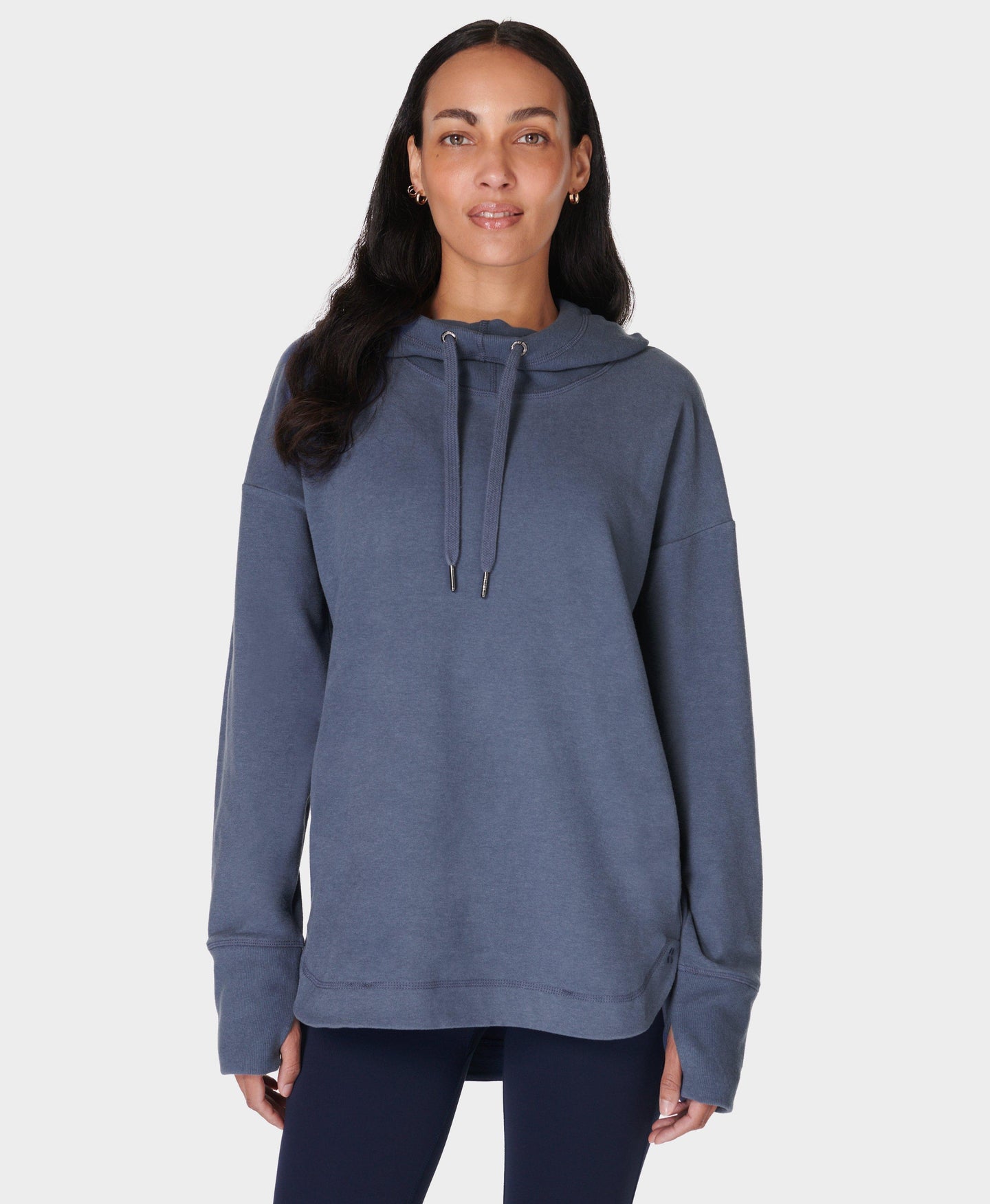 Escape Luxe Fleece Hoody Sb6426 Endless-Blue