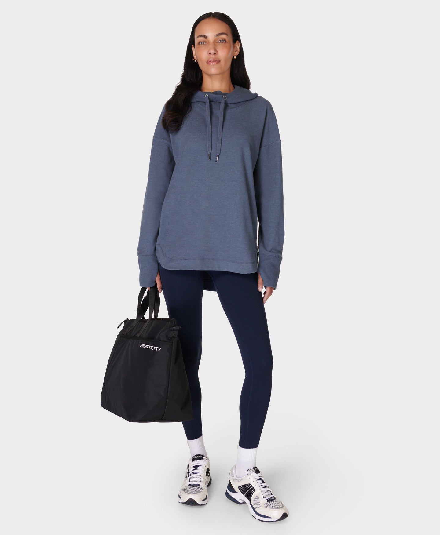 Escape Luxe Fleece Hoody Sb6426 Endless-Blue