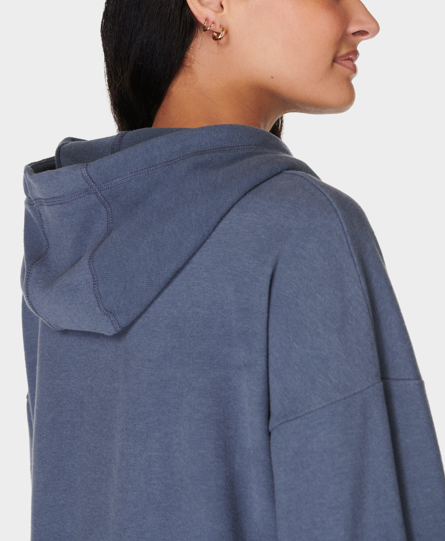 Escape Luxe Fleece Hoody Sb6426 Endless-Blue