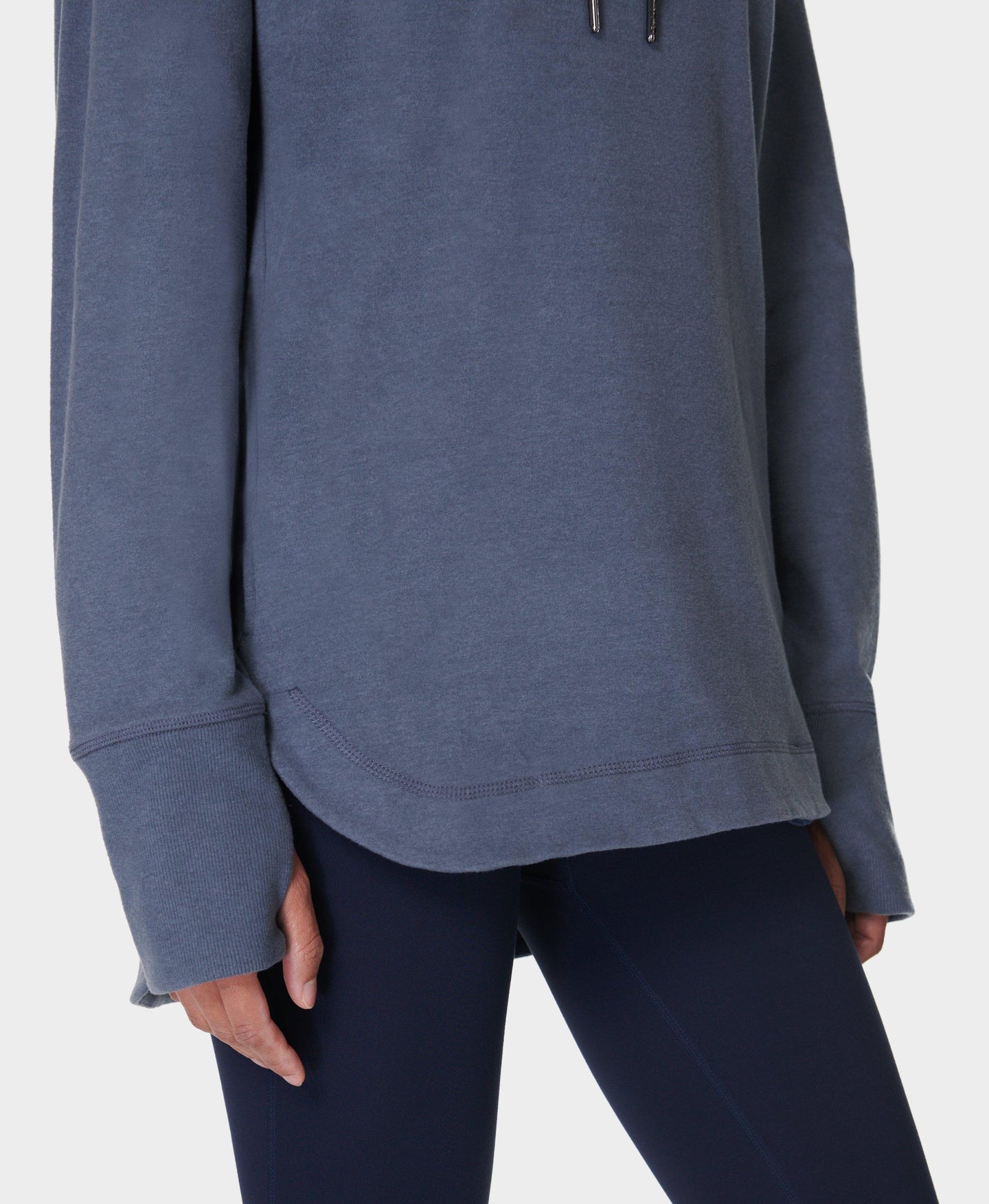 Escape Luxe Fleece Hoody Sb6426 Endless-Blue