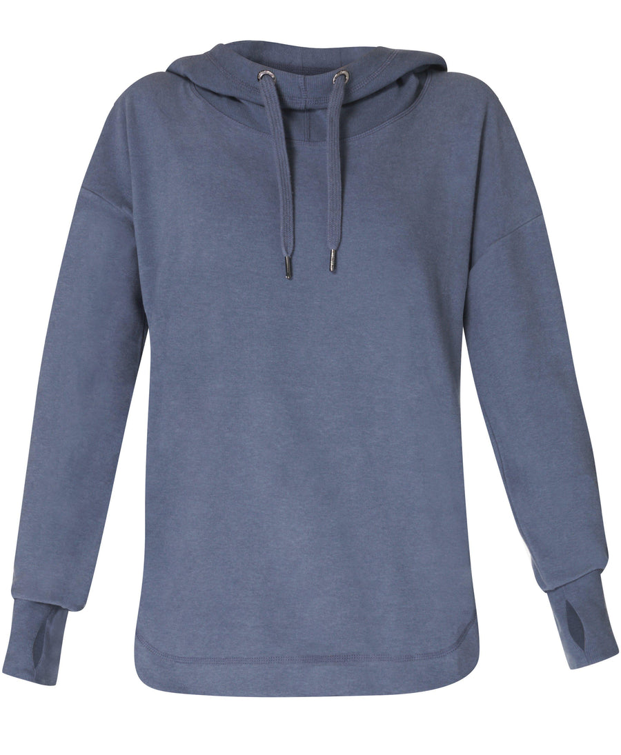 Escape Luxe Fleece Hoody Sb6426 Endless Blue