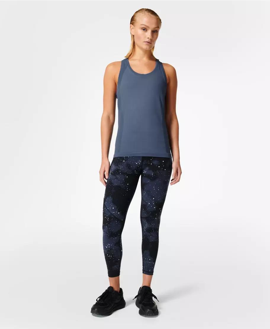 Athlete Seamless Workout Tank Sb6545 Endless-Blue