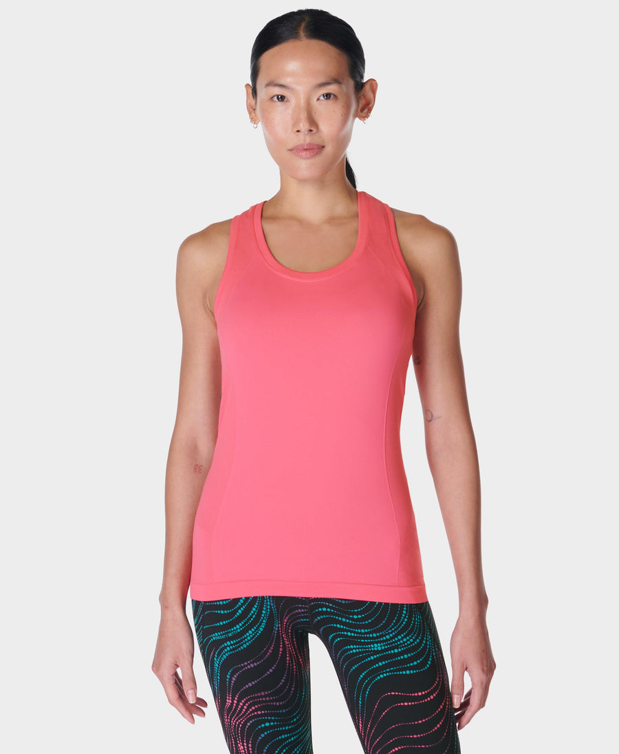 Athlete Seamless Workout Tank Sb6545 Sweet-Pink