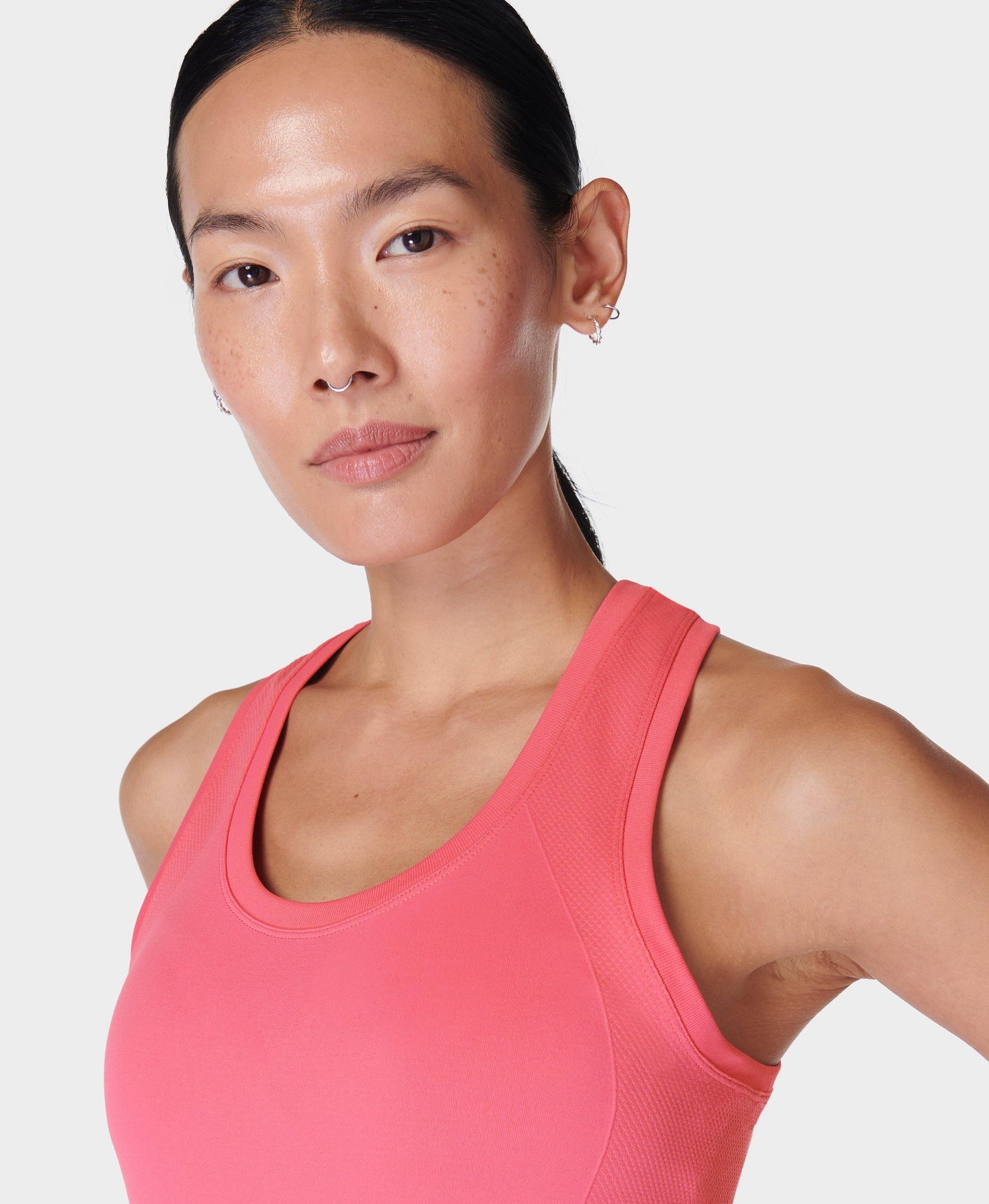 Athlete Seamless Workout Tank Sb6545 Sweet-Pink