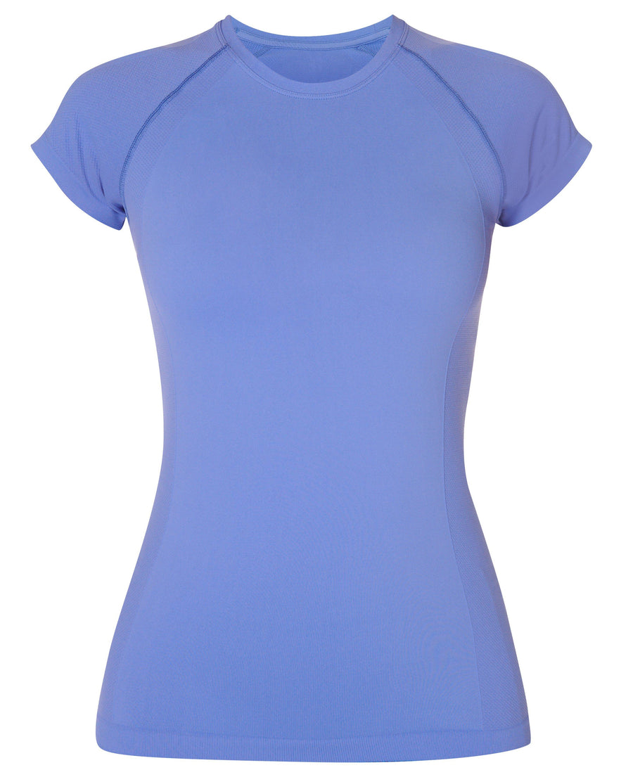 Athlete Seamless Workout T-shi Sb6546 Cornflower-Blue