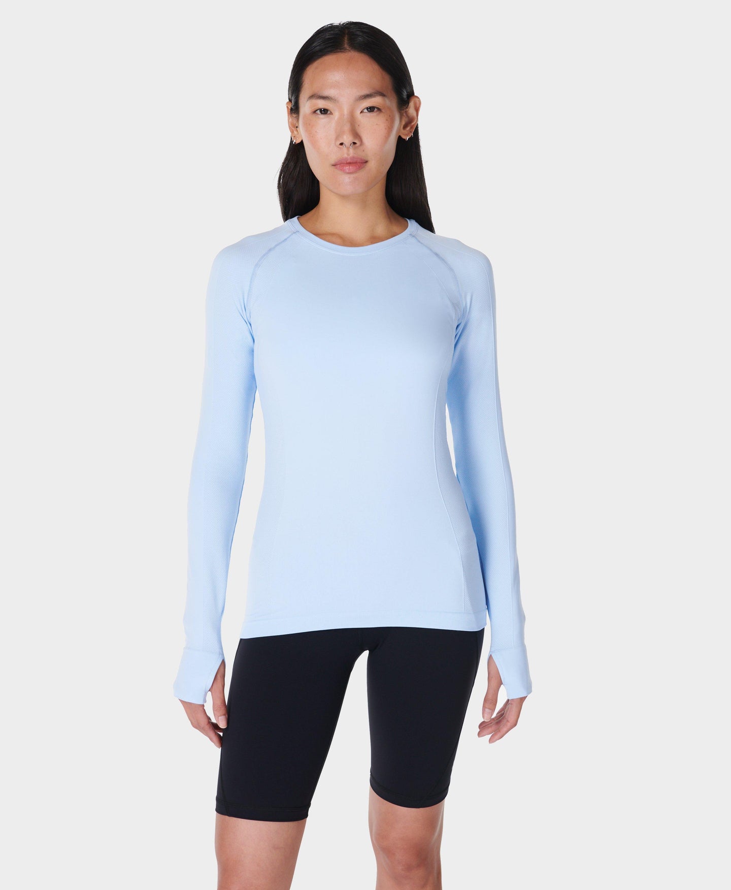 Athlete Seamless Workout Long Sb6547 Breeze-Blue