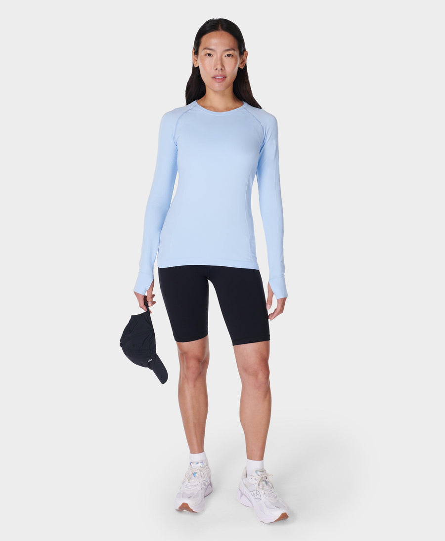 Athlete Seamless Workout Long Sb6547 Breeze-Blue