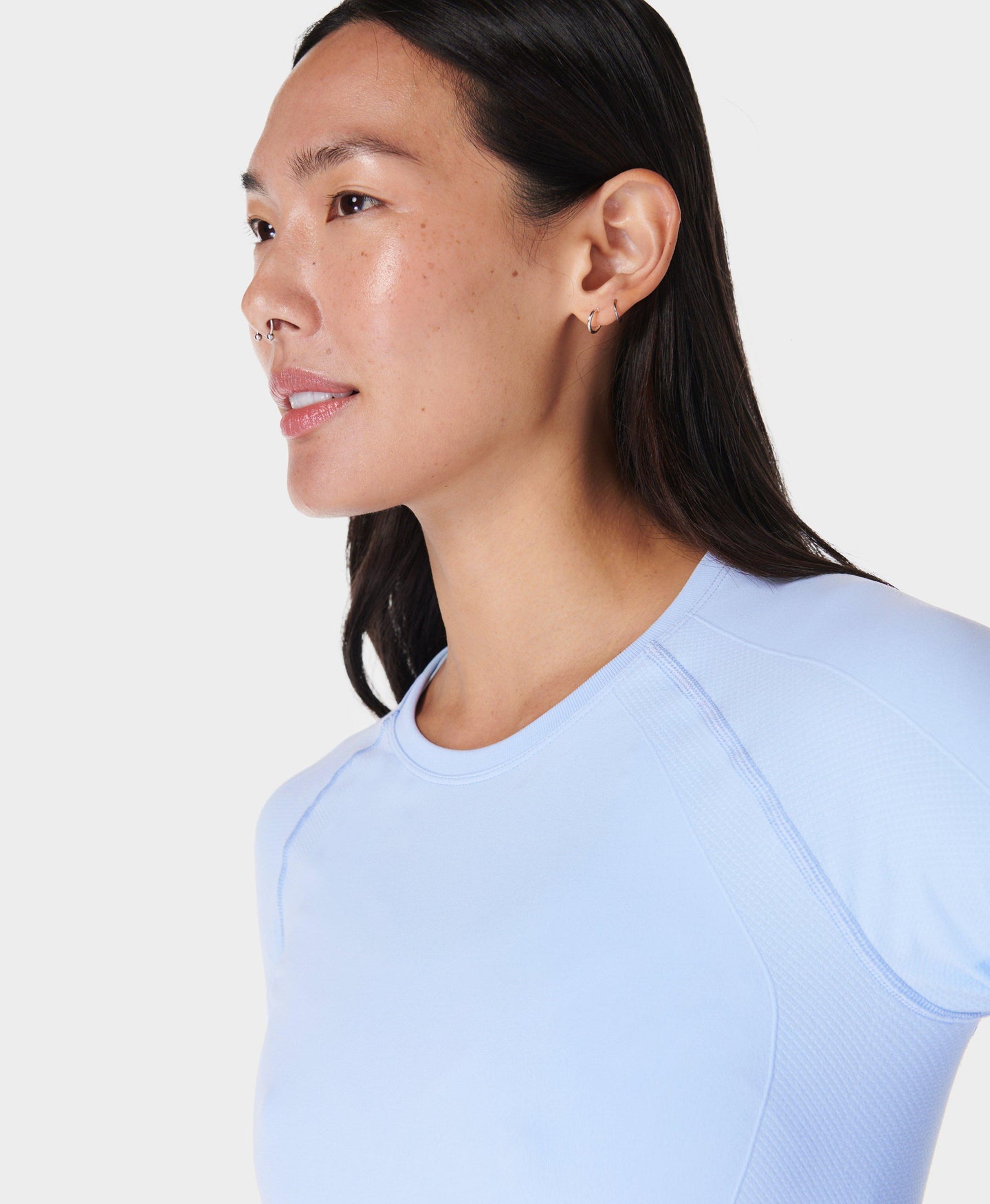 Athlete Seamless Workout Long Sb6547 Breeze-Blue