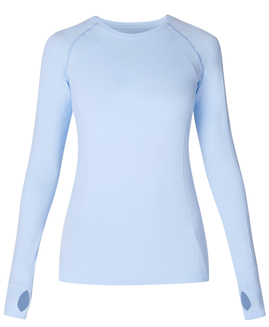 Athlete Seamless Workout Long Sb6547 Breeze-Blue