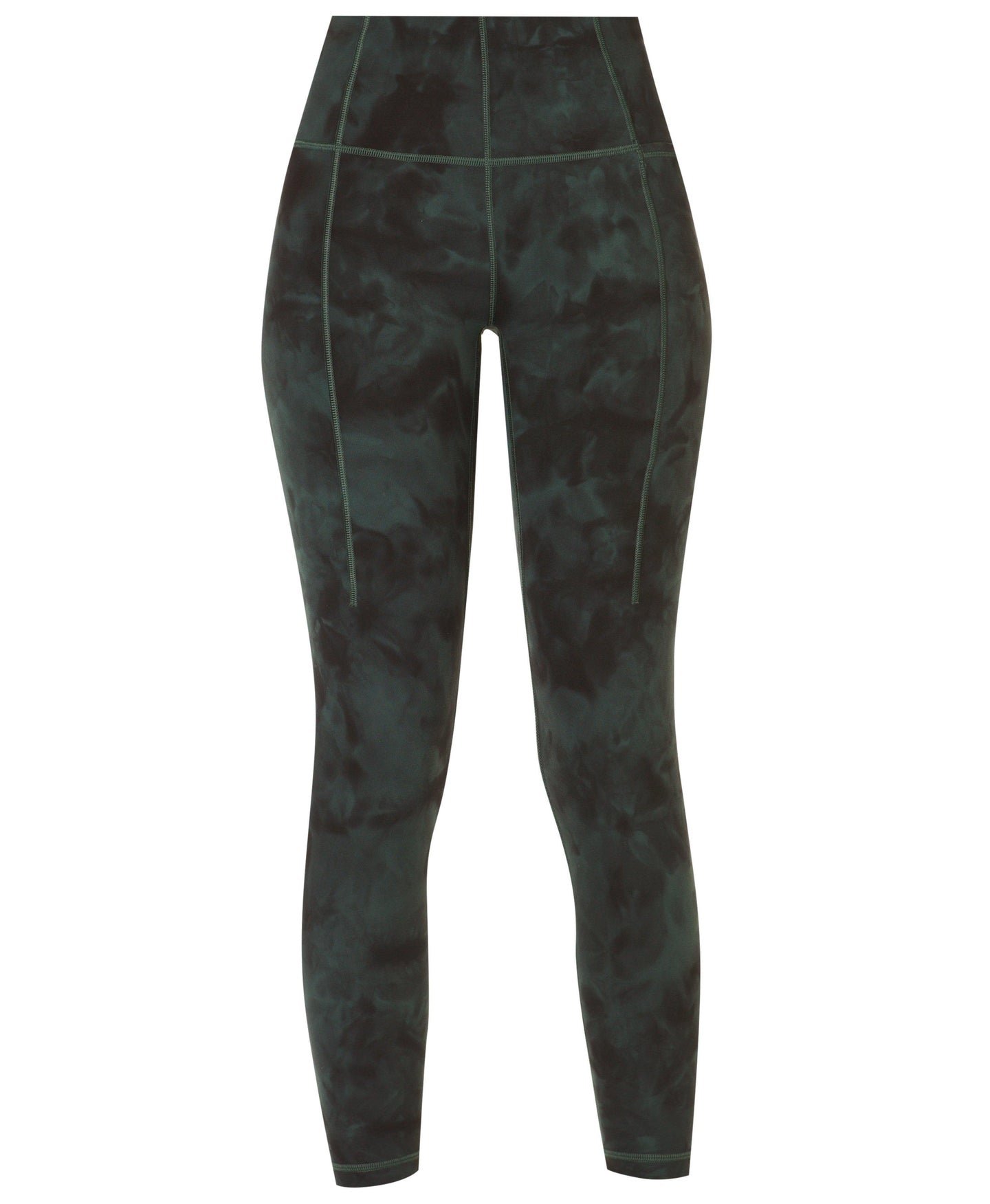 Super Soft Yoga Leggings Sb6916aa Trek-Green-Spray-Dye