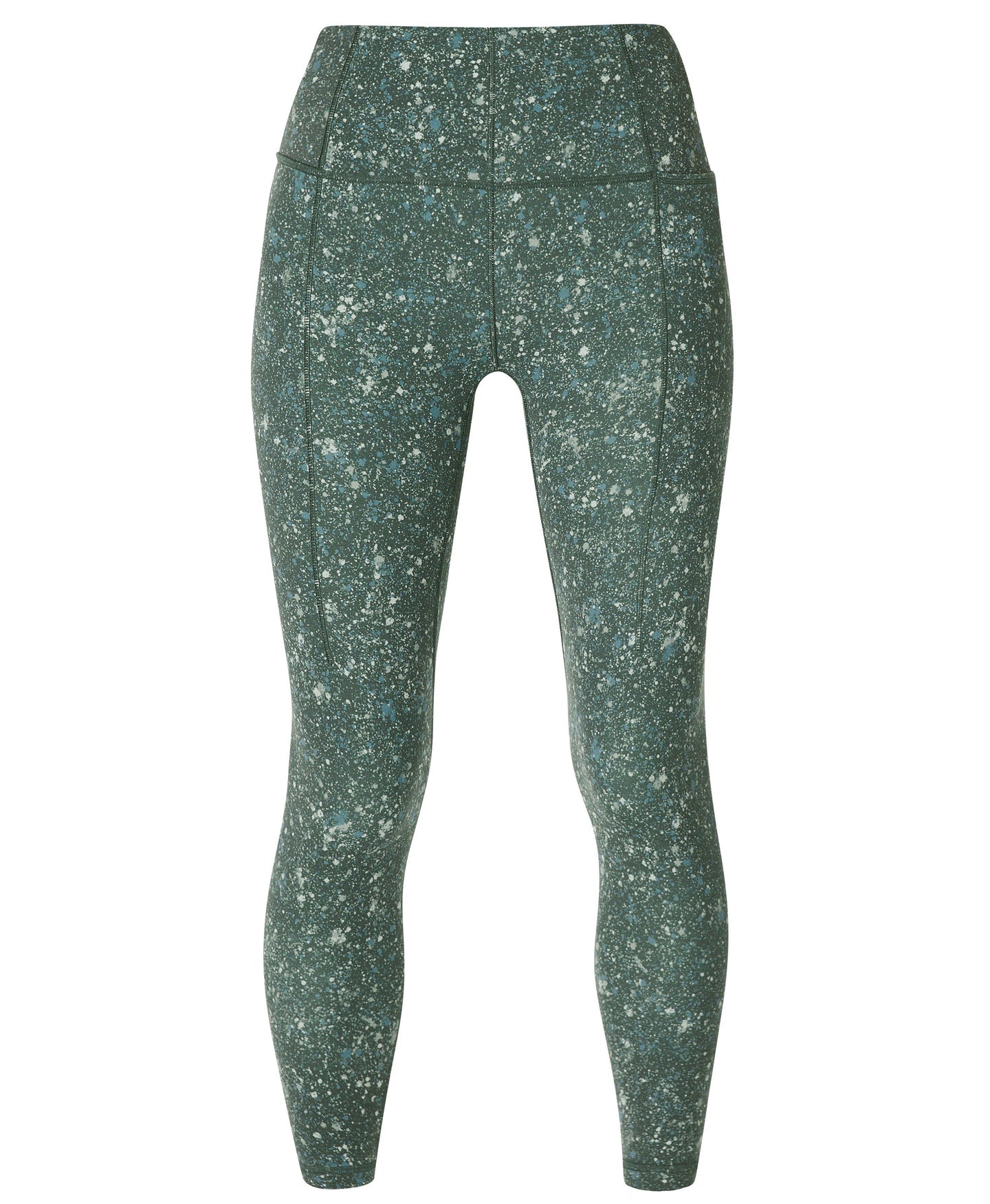 Super Soft 7/8 Yoga Leggings Sb6916a 78 Green-Multi-Speckle