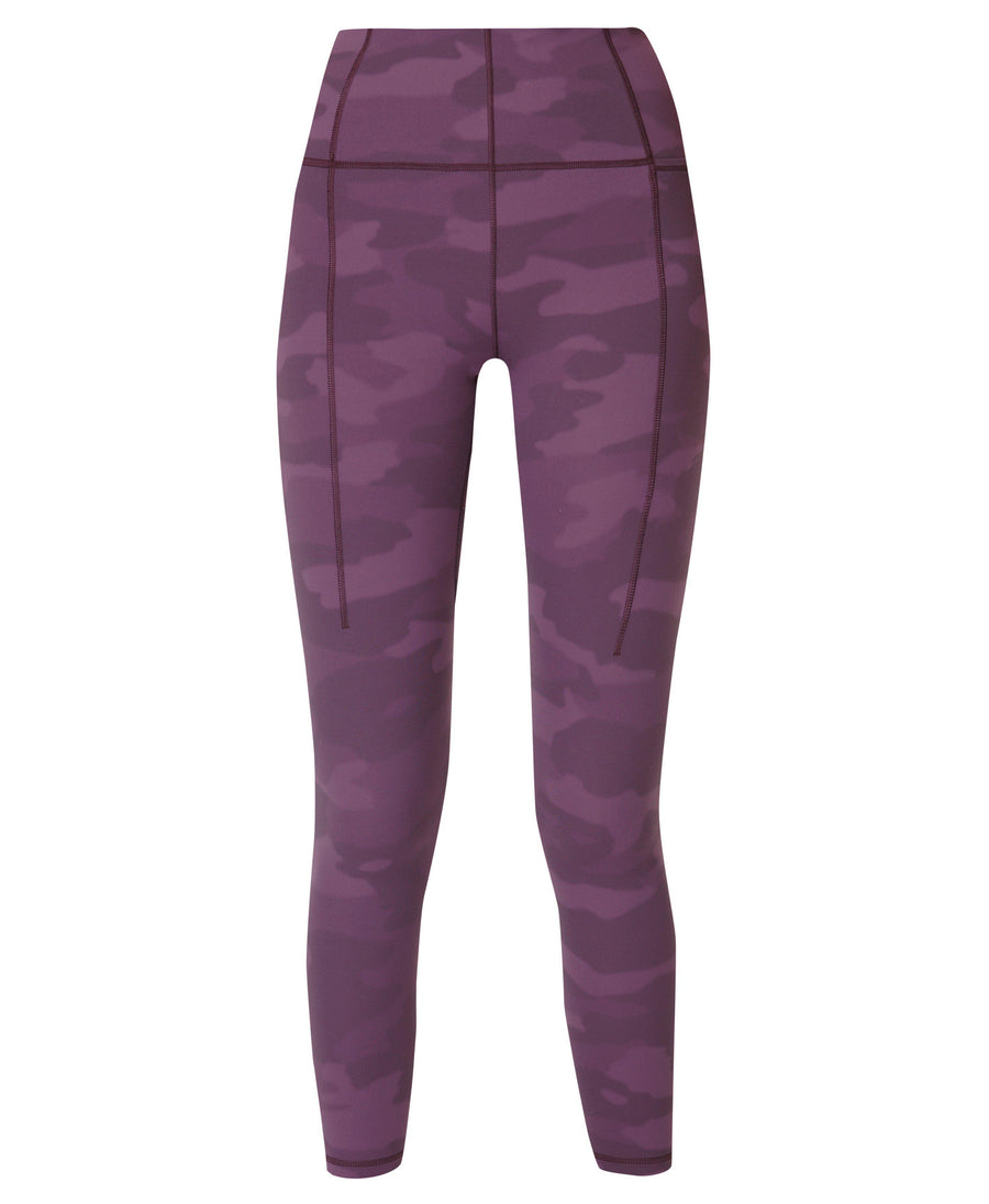 Super Soft 7/8 Yoga Leggings Sb6916a 78 Purple-Soft-Camo-Pri