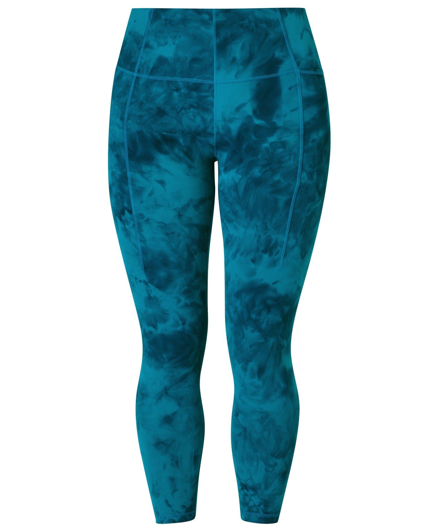 Super Soft 7/8 Yoga Leggings Sb6916a 7878 Reef-Teal-Blue-Spray