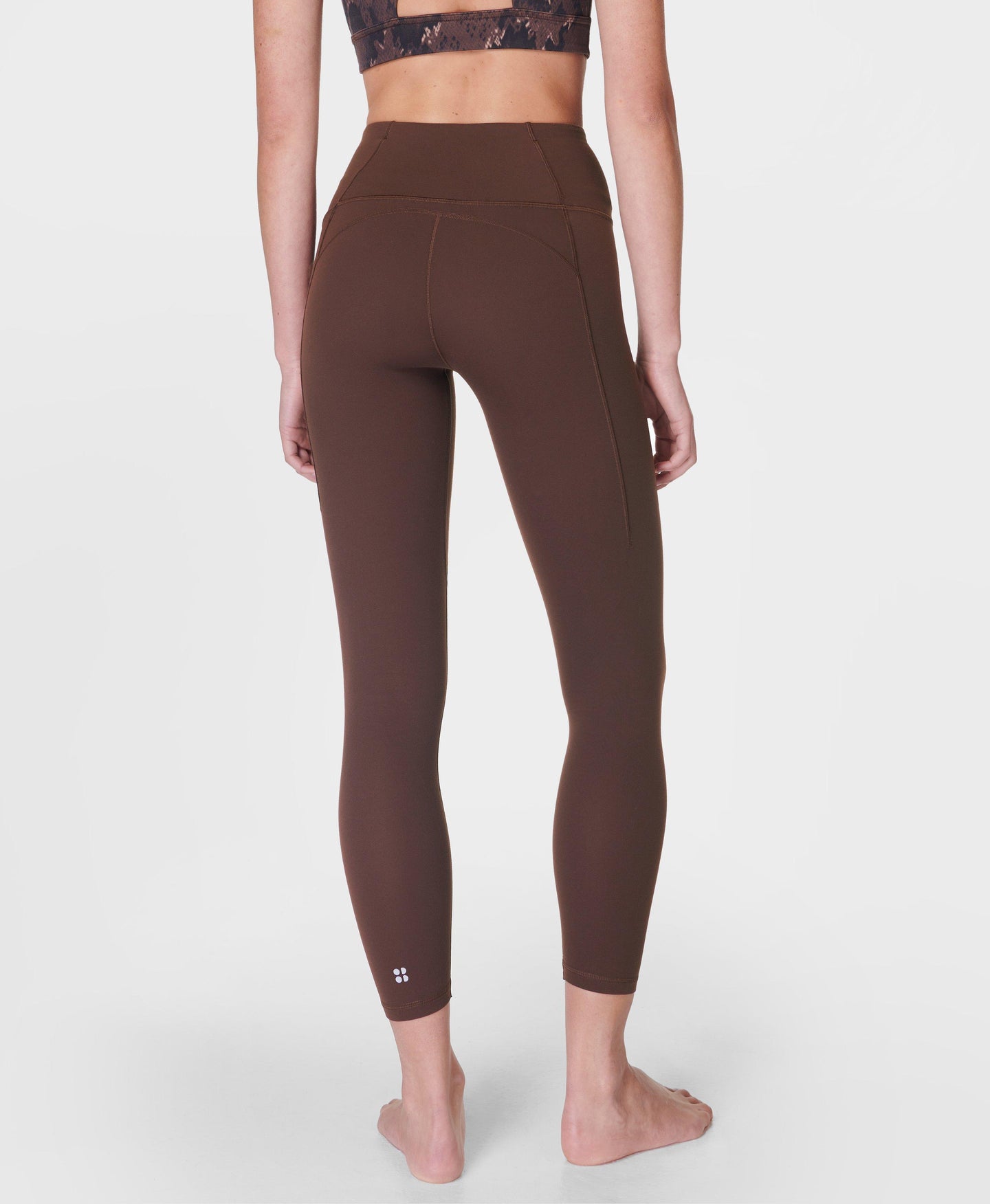 Super Soft 7/8 Yoga Leggi Sb6916 78 Cacao-Brown