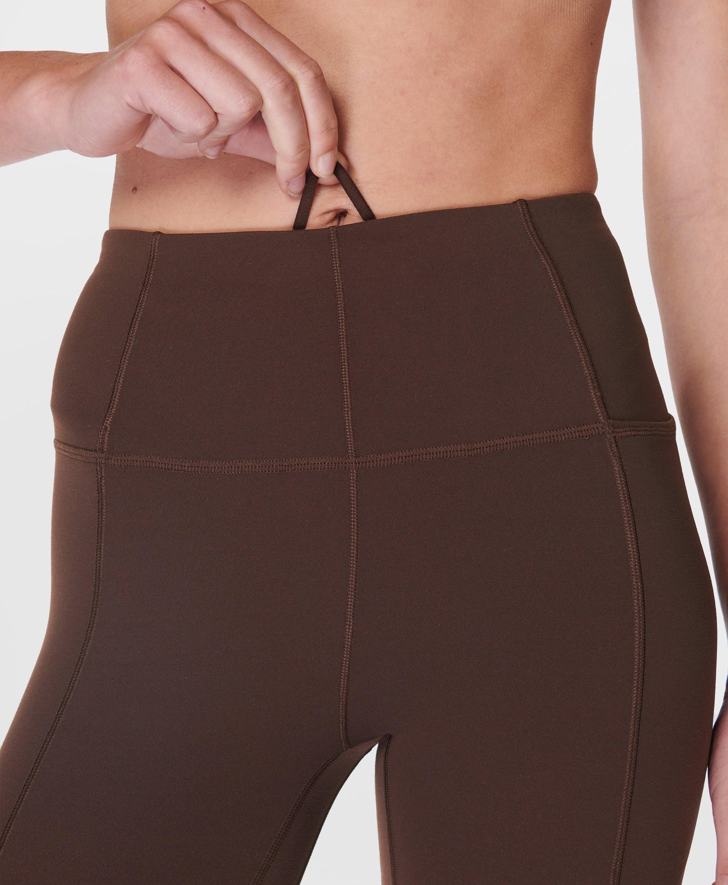 Super Soft 7/8 Yoga Leggi Sb6916 78 Cacao-Brown