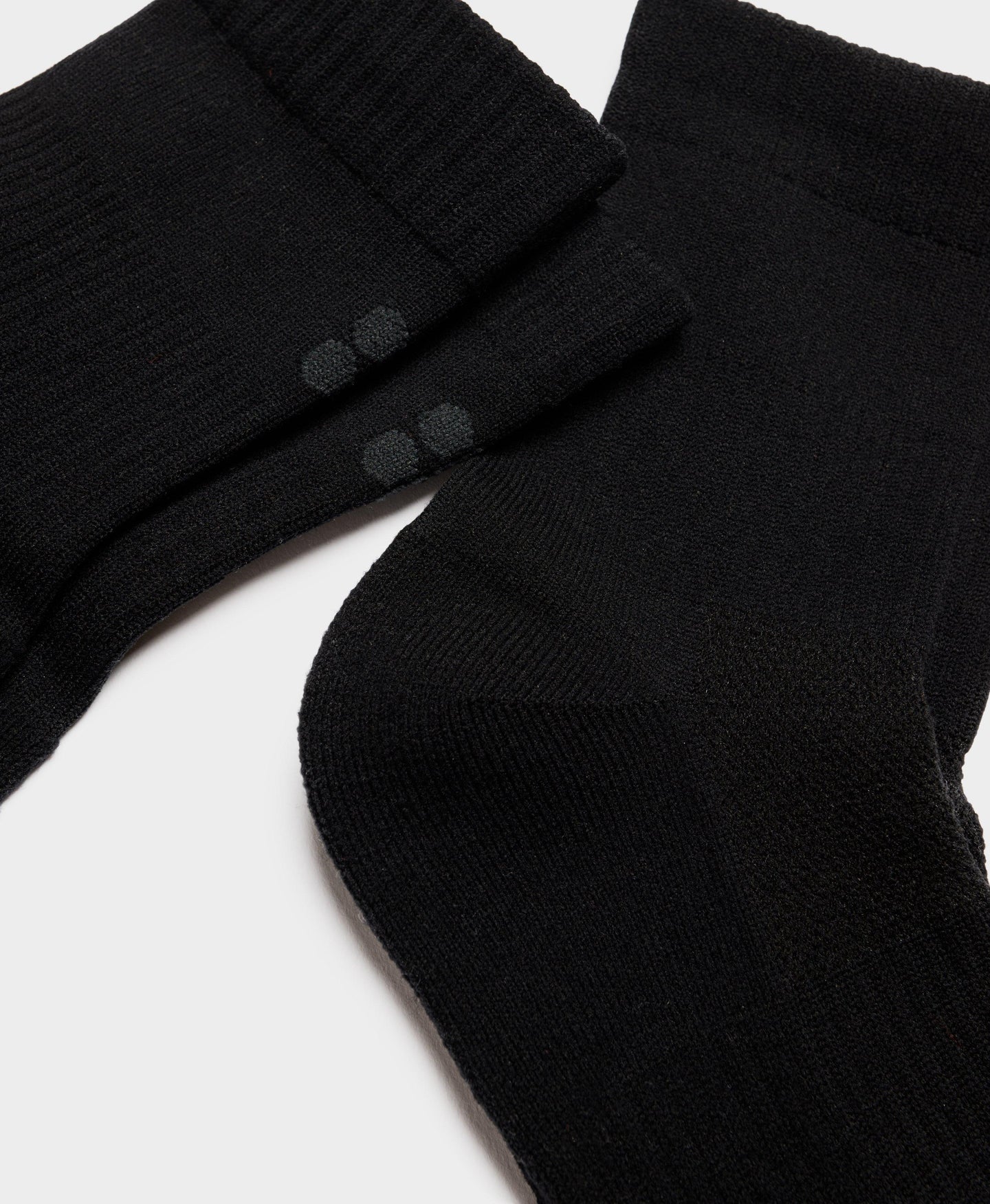 Crew Running Socks 2 Pack Sb8122 Black-A