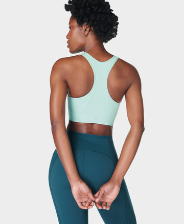 Stamina Sports Bra Sb8758 Muted-Teal-Blue