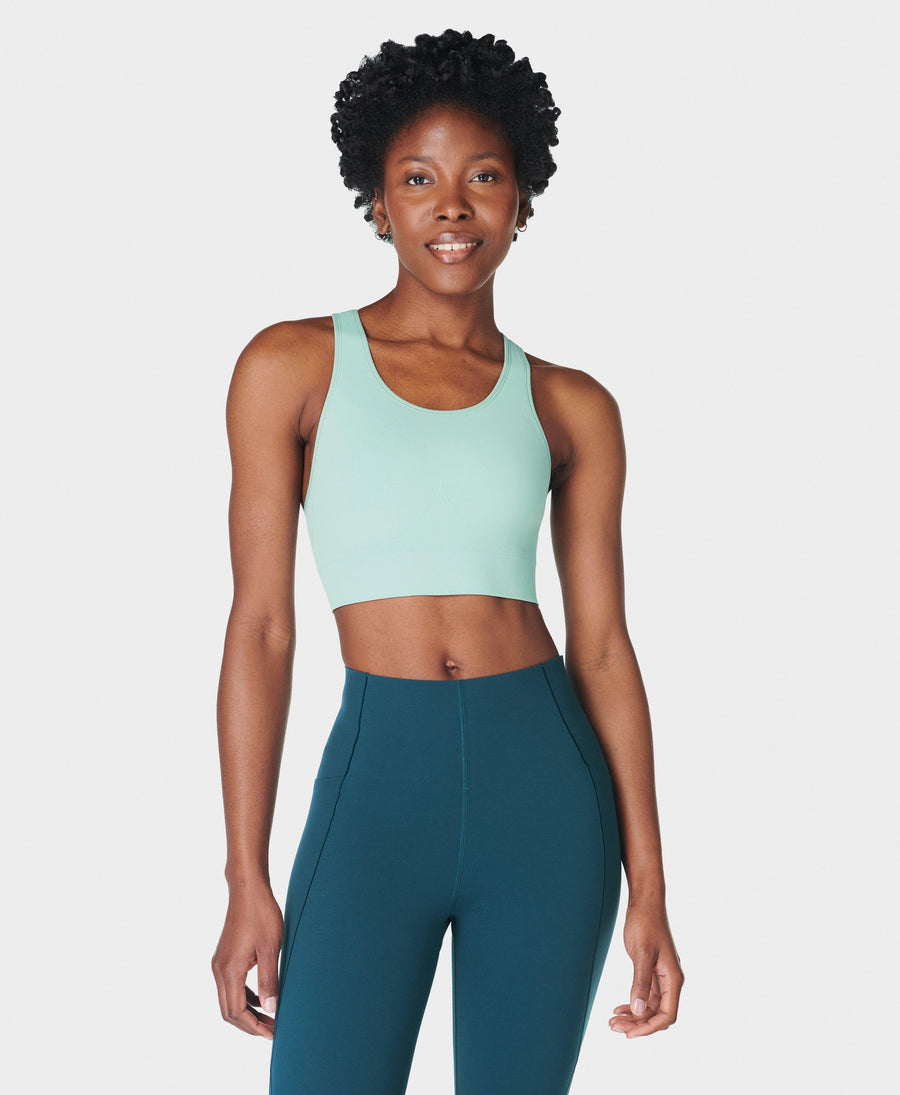 Stamina Sports Bra Sb8758 Muted-Teal-Blue