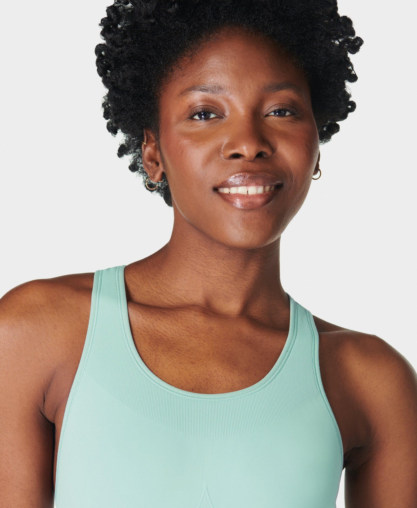 Stamina Sports Bra Sb8758 Muted-Teal-Blue