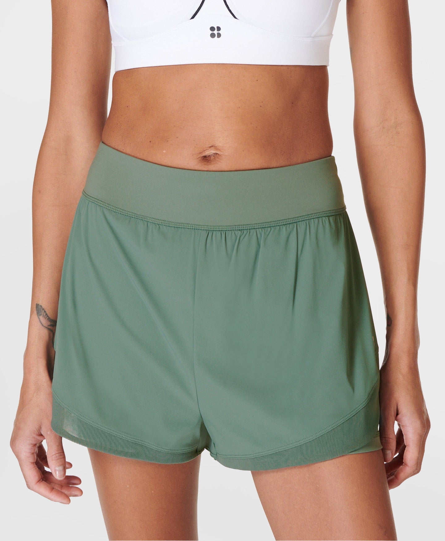 Tempo Run Shorts Sb8828 Cool-Forest-Green