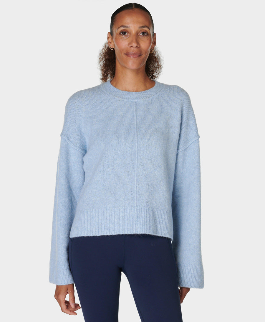 Pinnacle Wool Crew Neck Sb9091 Breeze-Blue