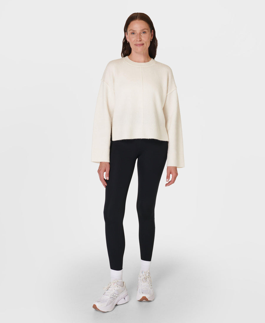 Pinnacle Wool Crew Neck Sb9091 Cloud-White