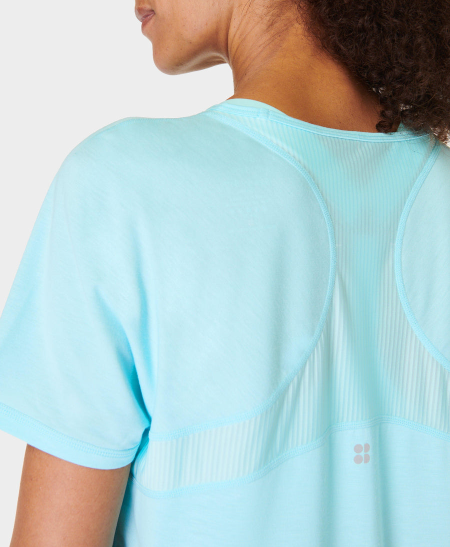 Breathe Easy T-shirt Sb9121 Aqua-Pop-Blue