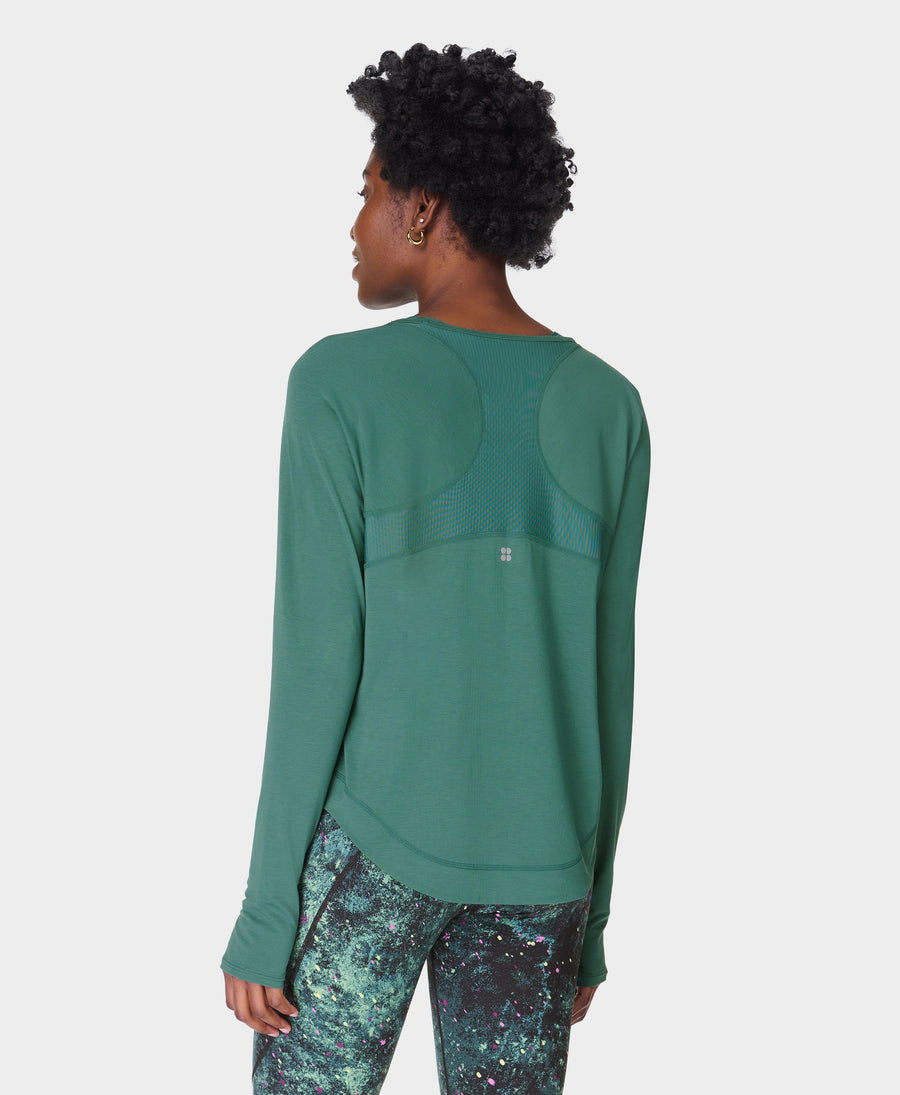 Breathe Easy Long Sleeve Top Sb9122 Glade-Green