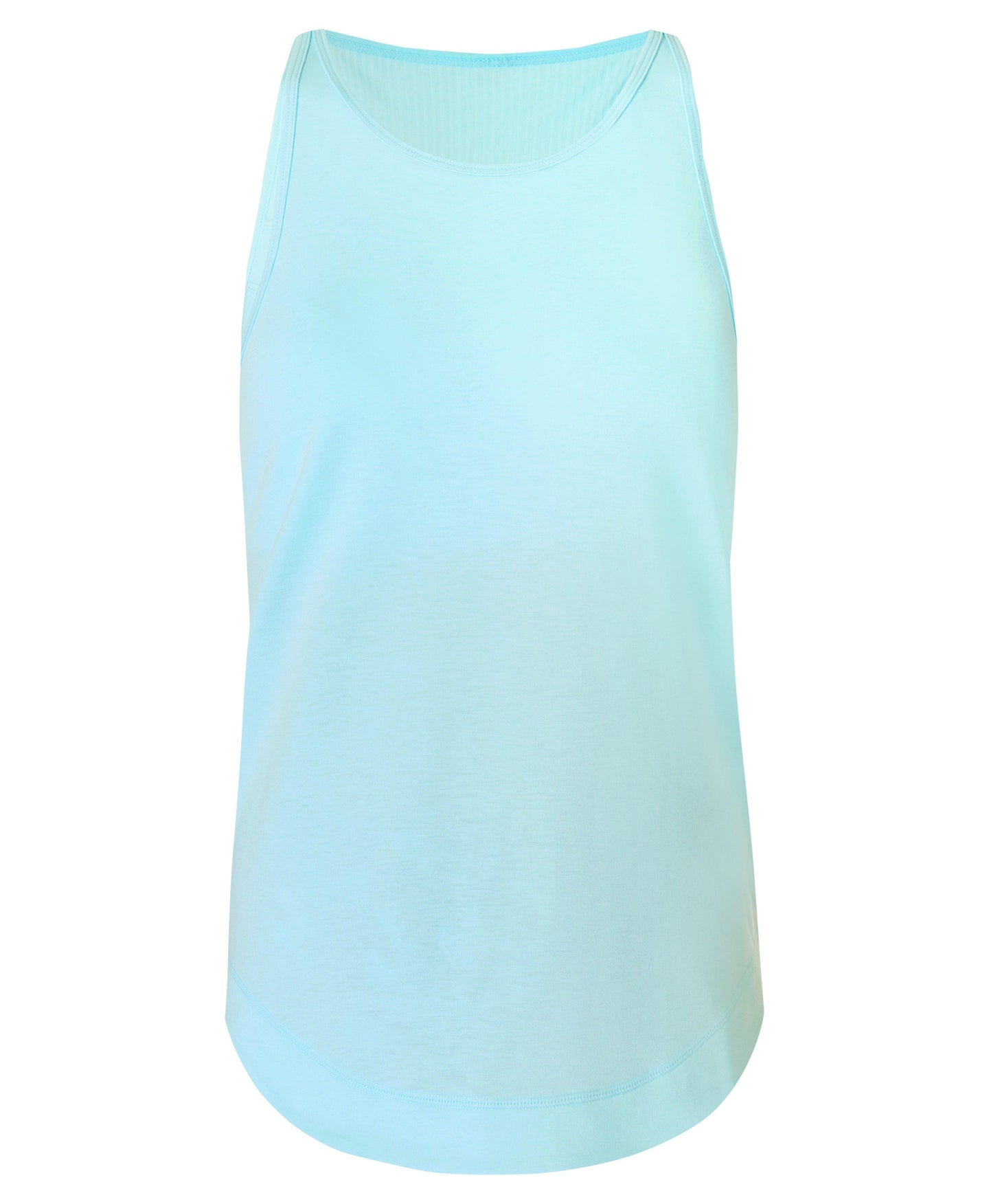 Breathe Easy Run Tank Top Sb9123 Aqua-Pop-Blue