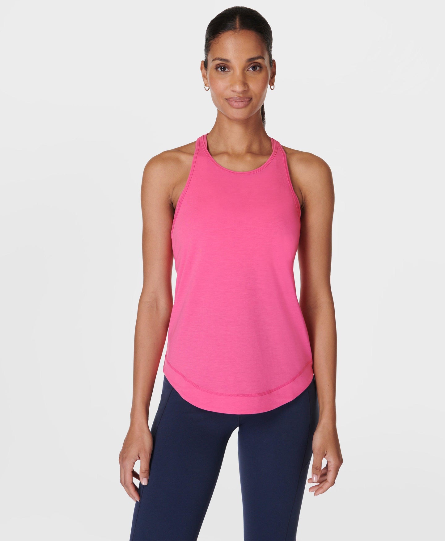 Breathe Easy Run Tank Top Sb9123 Camellia-Pink