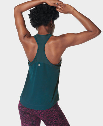 Breathe Easy Run Tank Top Sb9123 Deep-Green