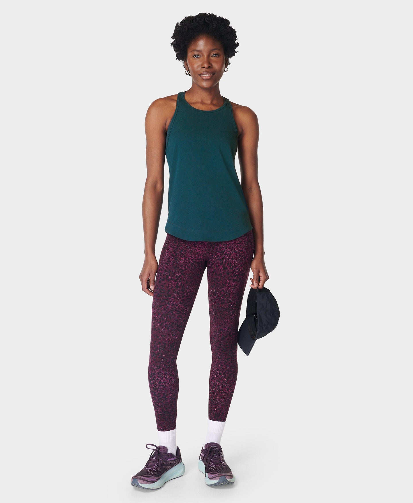 Breathe Easy Run Tank Top Sb9123 Deep-Green