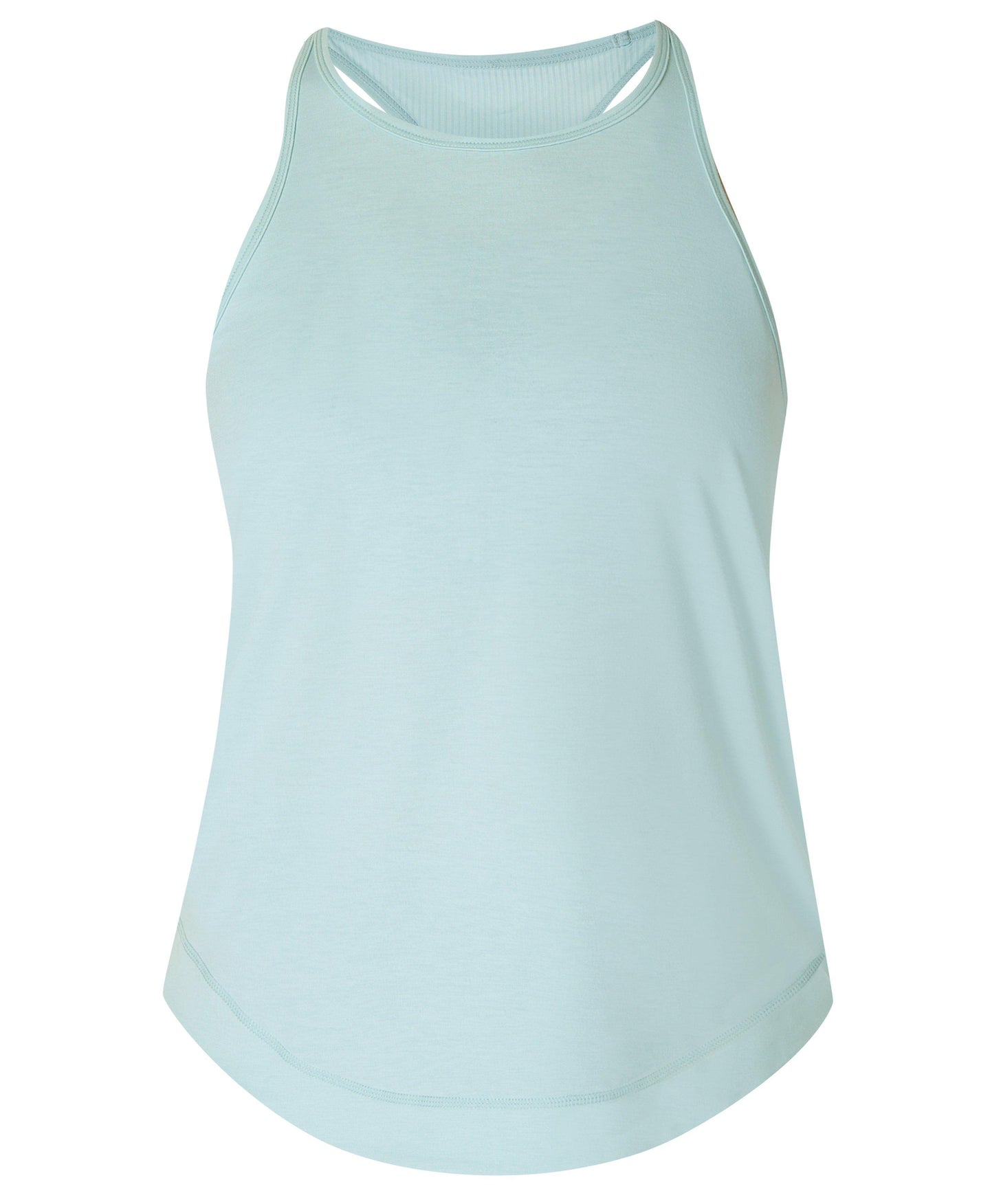 Breathe Easy Run Tank Top Sb9123 Muted-Teal-Blue