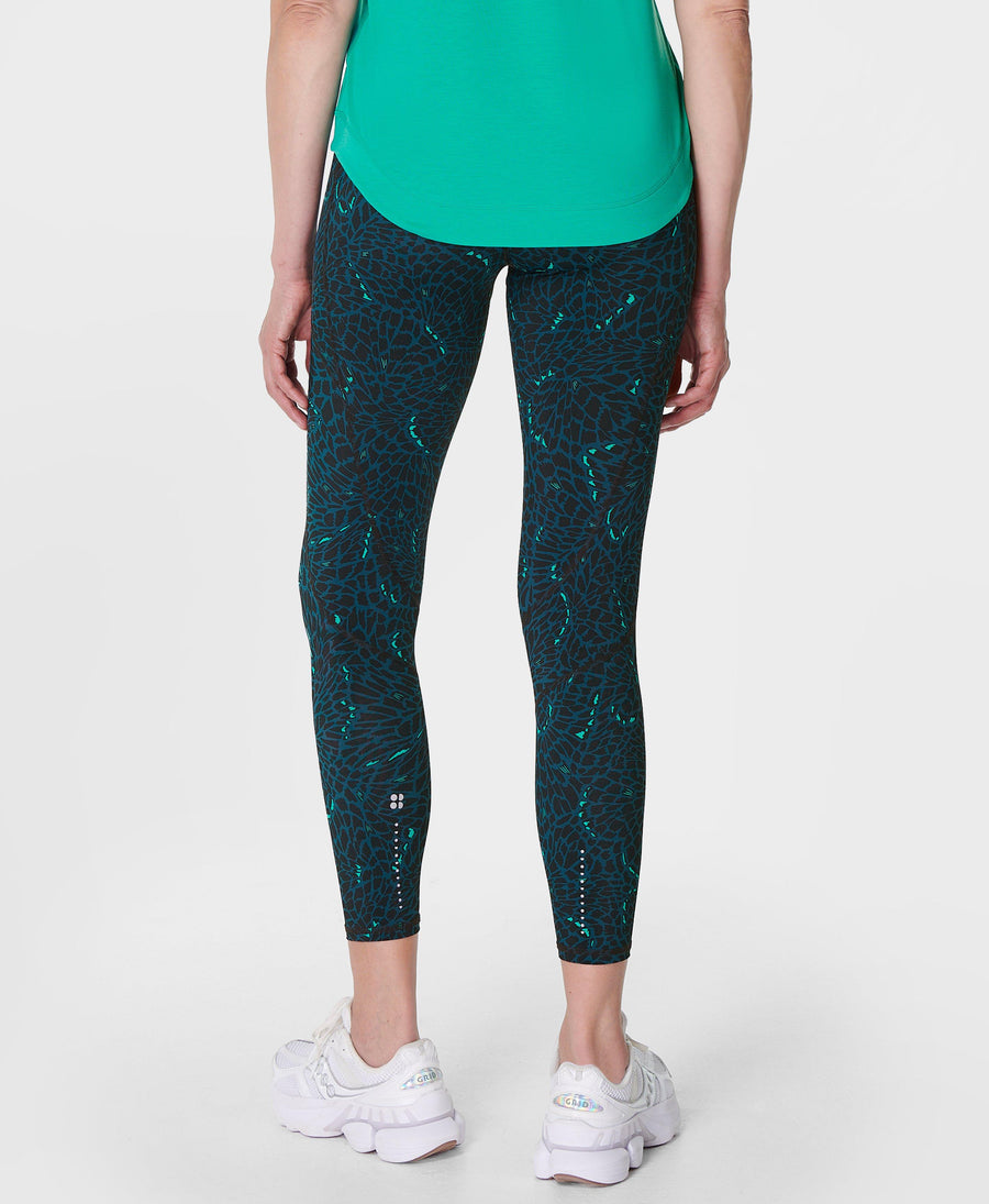 Zero Gravity 7/8 Leggings Sb918778a Green-Butterfly-Wing