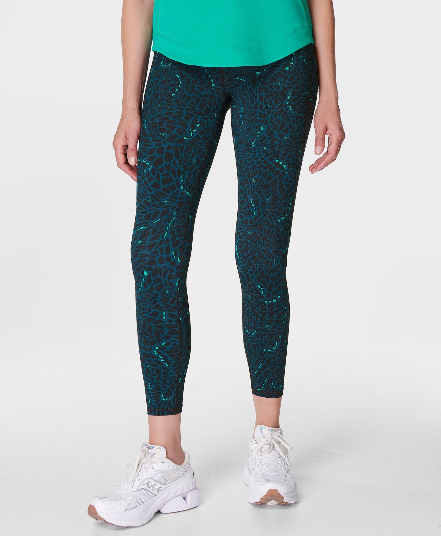 Zero Gravity 7/8 Leggings Sb918778a Green-Butterfly-Wing