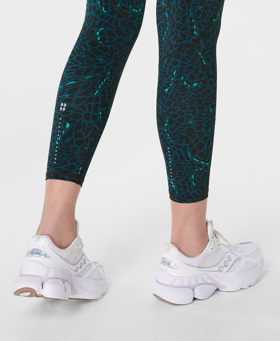 Zero Gravity 7/8 Leggings Sb918778a Green-Butterfly-Wing