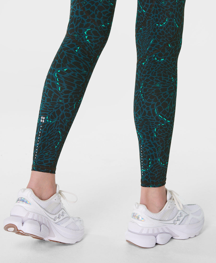 Zero Gravity 7/8 Leggings Sb918778a Green-Butterfly-Wing