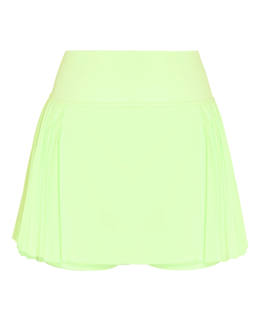 Power Match Point Pleat Tennis Sb9290 Matcha-Green