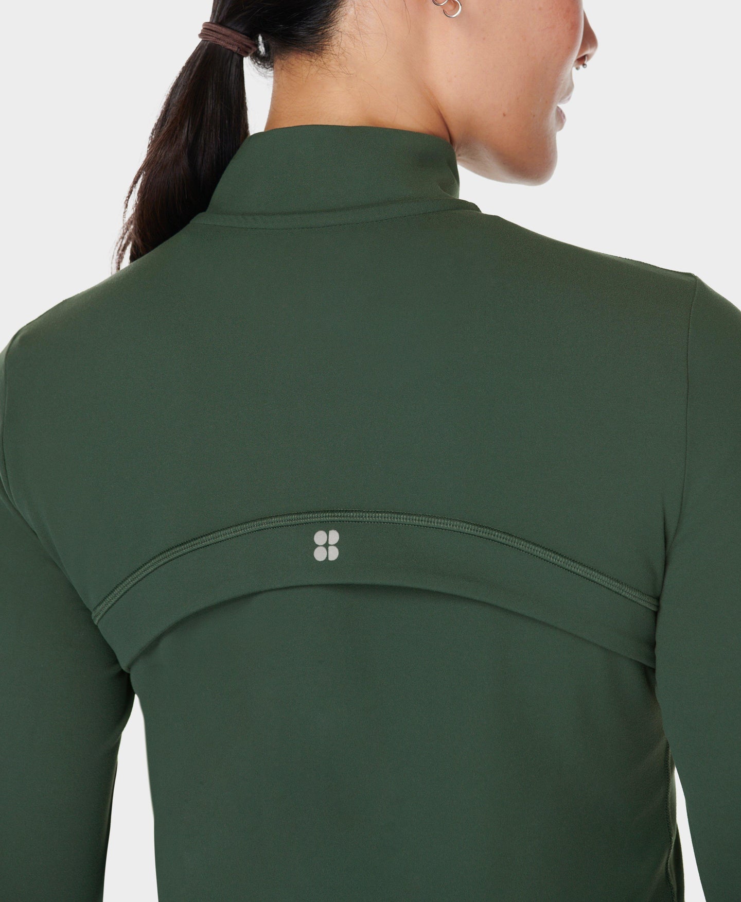 Super Soft Half Zip Sb9349 Trek-Green