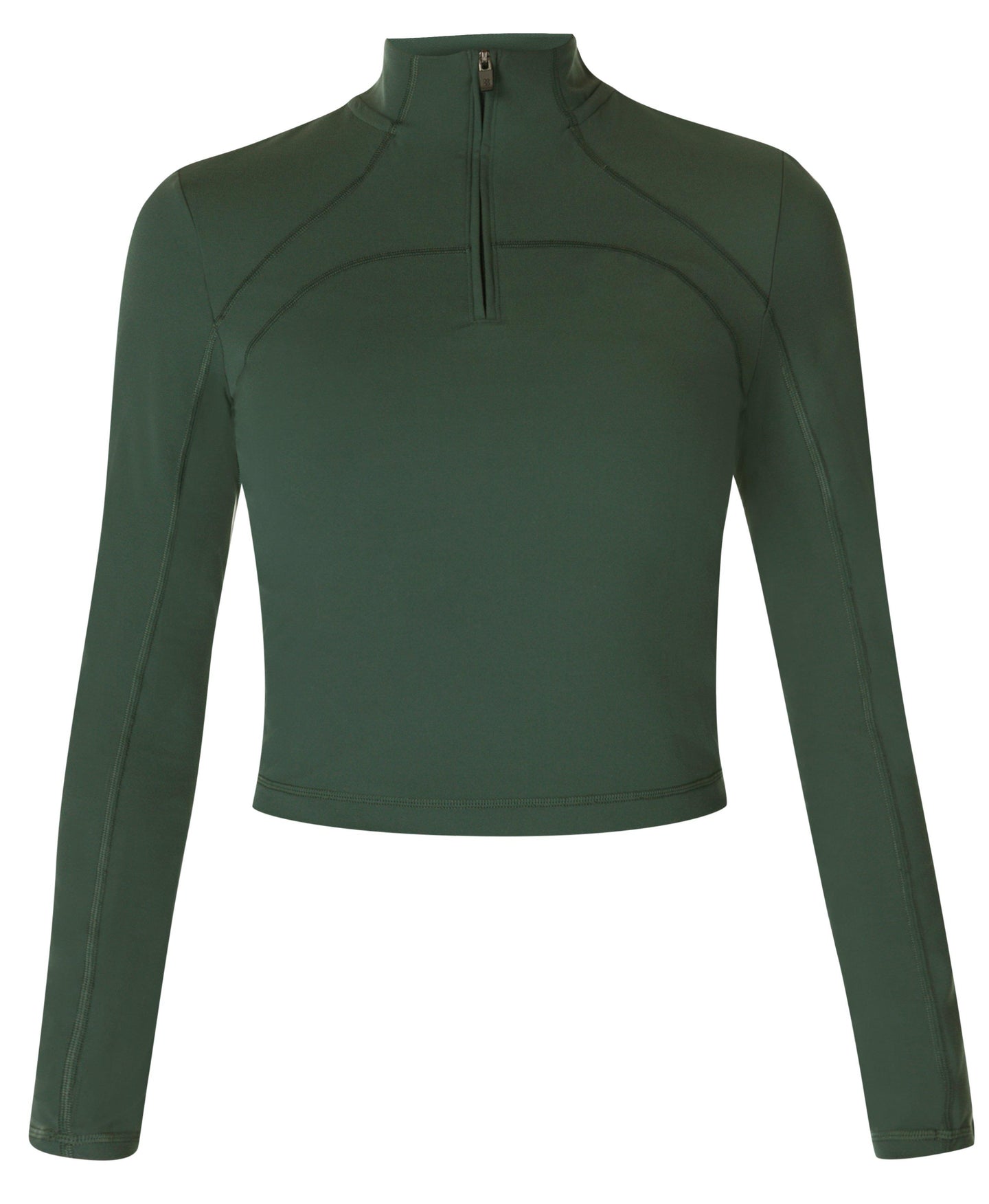 Super Soft Half Zip Sb9349 Trek-Green